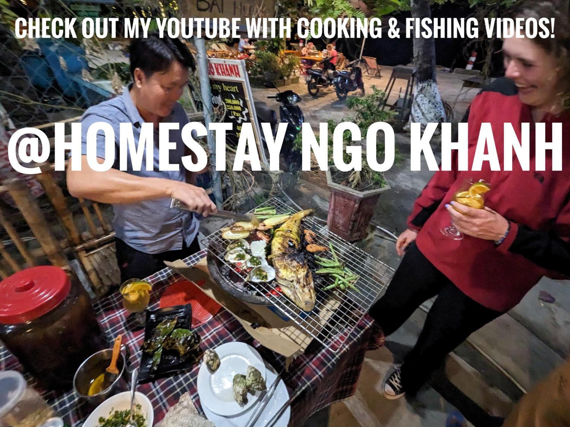 Ngo Khanh Homestay Tân Hiệ Zewnętrze zdjęcie