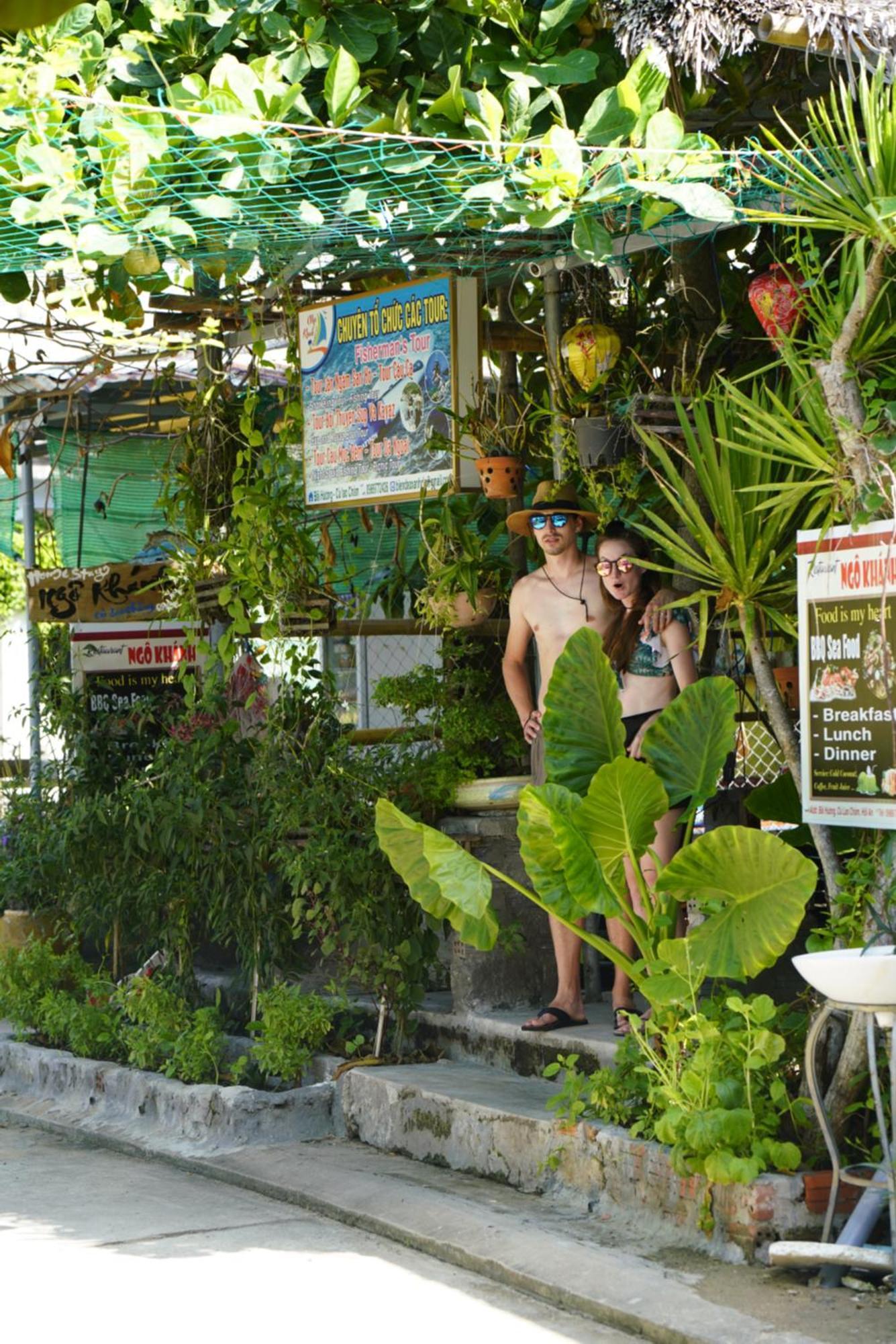 Ngo Khanh Homestay Tân Hiệ Zewnętrze zdjęcie